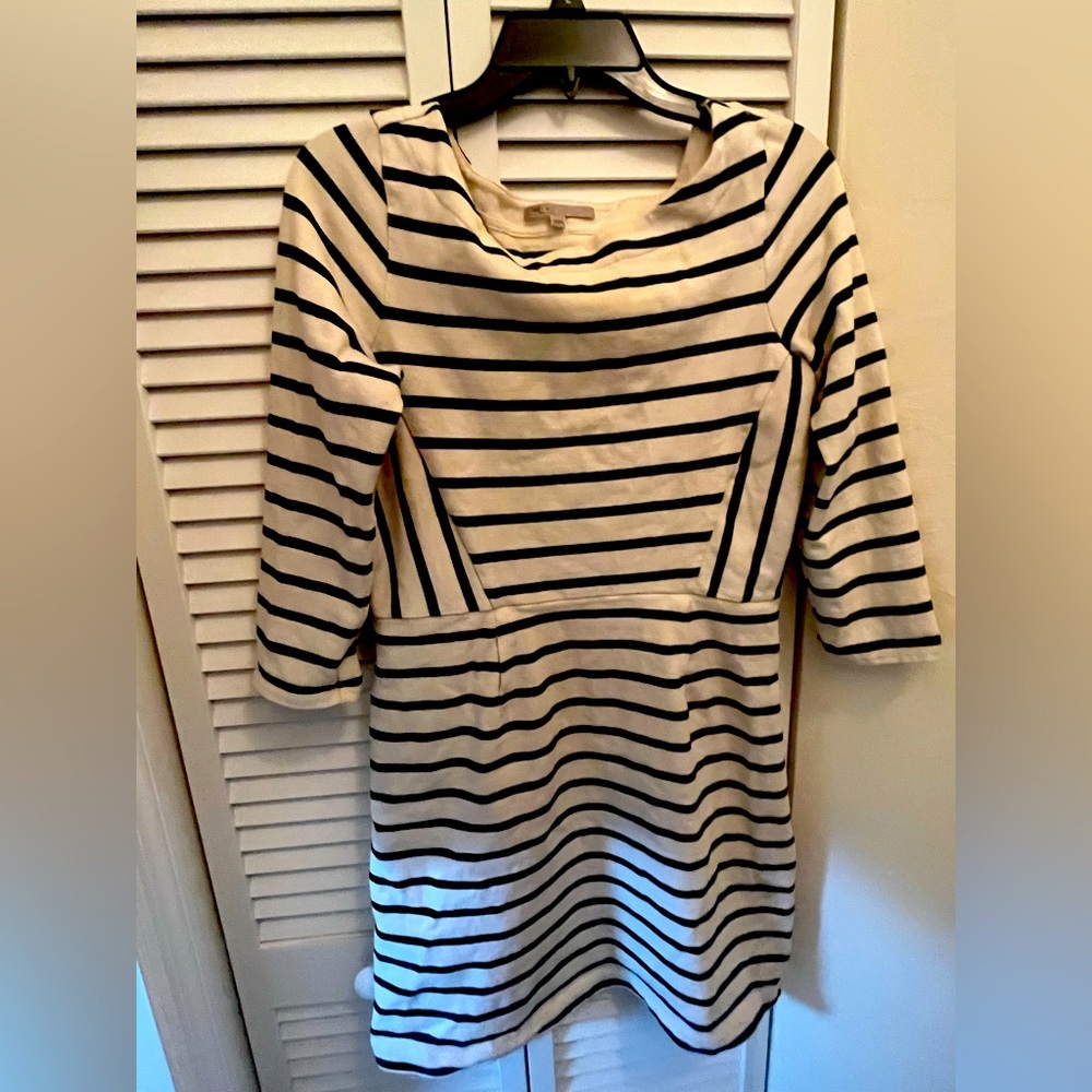 Gap Striped Cotton Mini Dress!